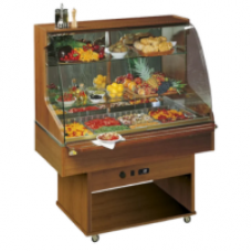 Vitrine buffet & chariot Tecfrigo - ASTRO - Dimensions 1423x750x1750 mm