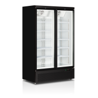 Vitrine verticale - Atom Maxi F2DB (-18 à -22 °C) Dimensions extérieures (LxPxH)	1253 x 760 x 2003 mm