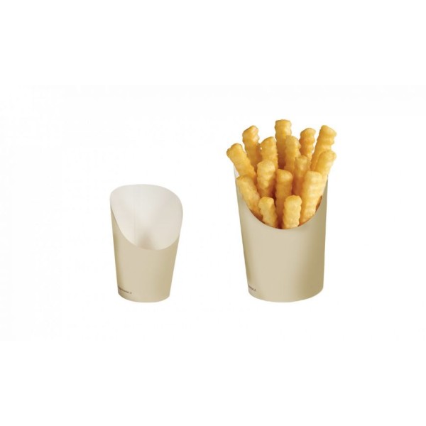 Petite coupelle à frites Plain Cream 