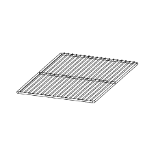 Grille en acier inox - GR 60x40 X - Dimensions  600x400 mm