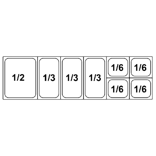 Configuration de bacs - C1 VR 1600