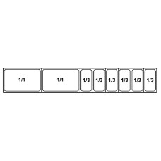 Configuration de bacs - C1 VR 2500