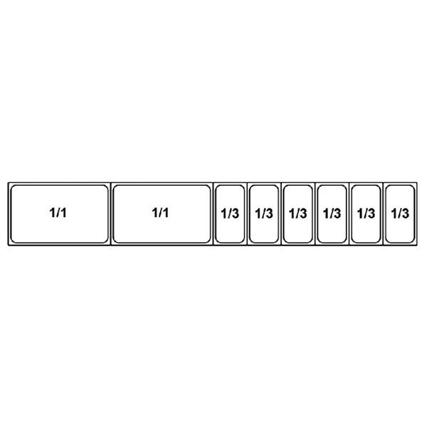 Configuration de bacs - C1 VR 2500