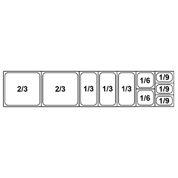 Configuration de bacs - C2 VR 2000