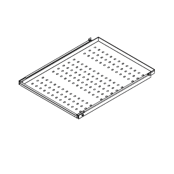 Tiroir amovible en inox -  CAS GEL - Dimensions  500x697 mm (Mod. 800 CA)