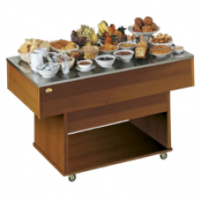 Vitrine buffet & chariot Tecfrigo - DELIZIE TABLE 142 - Dimensions 1423x750x908 mm