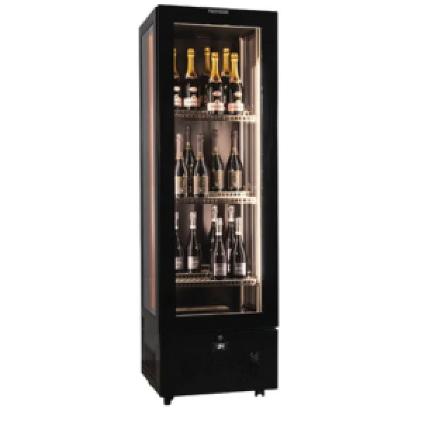 Vitrine à vin positive Tecfrigo - ENOTEC 60 3TV - Dimensions 595x500x1910 mm