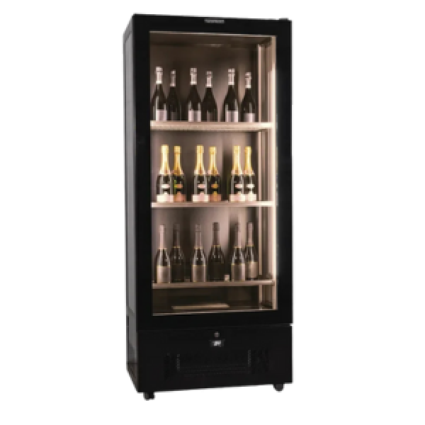 Vitrine à vin positive Tecfrigo - ENOTEC 80 3TV - Dimensions 800x500x1910 mm