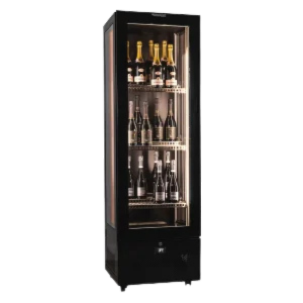 Vitrine à vin positive Tecfrigo - ENOTEC 60 1TV/P - Dimensions 595x500x1910 mm