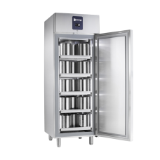 30 carapines de 7,3l - Armoire de stockage réfrigérée avec tiroirs - Gelato GL 800 P 5CA BT-12-25 °C 862 W - 669l - Dimensions (LxPxH) 745x870x2120 mm (Carapines non incluses)