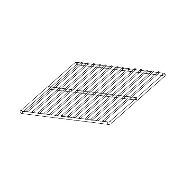 Grille plastifiée - GR 53x32 - Dimensions 530x325 mm