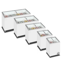 Congélateurs de crème glacée vitrés - IC201SCEB (-24 à -14 °C) Dimensions extérieures (LxPxH) 720 x 615 x 949 mm