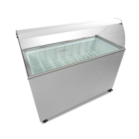 Congélateurs de crème glacée - IC400SC-SO (-24 à -14 °C) Dimensions extérieures (LxPxH) 1300 x 630 x 1250 mm