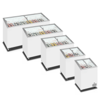 Congélateurs de crème glacée vitrés - IC501SCEB (-24 à -14 °C) Dimensions extérieures (LxPxH) 1550 x 615 x 949 mm