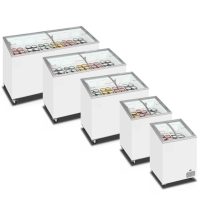 Congélateurs de crème glacée vitrés - IC551SCEB (-24 à -14 °C) Dimensions extérieures (LxPxH) 1750 x 615 x 949 mm