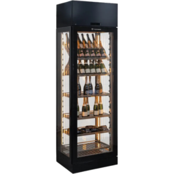 Vitrine à vin positive Tecfrigo - IMPERIAL 22 - Dimensions 810x645x2190 mm