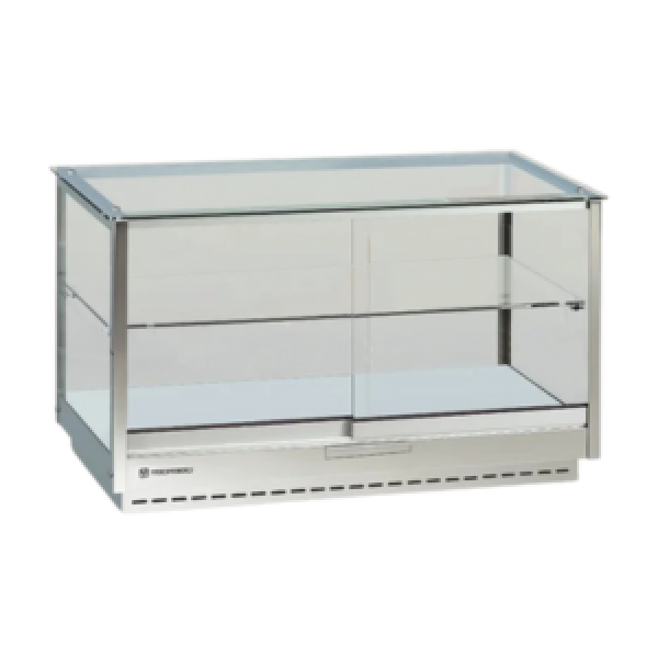 Vitrine à poser positive Tecfrigo - LINUS 1042 DRY - 120 L - Dimensions 1025x420x485 mm