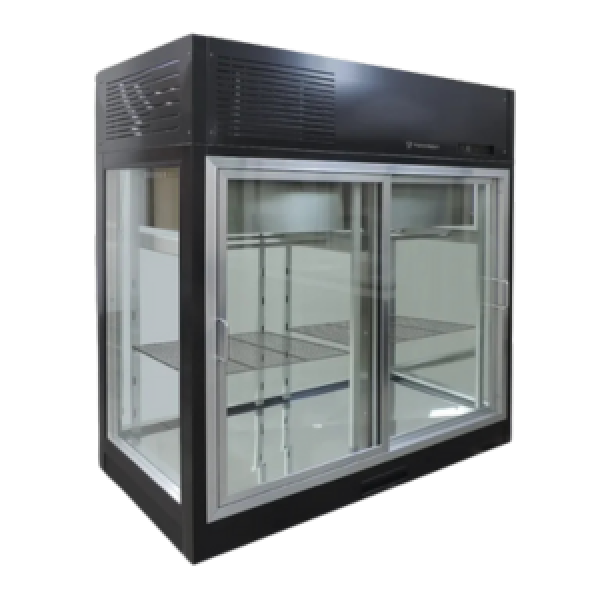 Vitrine pour viande et poisson Tecfrigo - MEAT 60 - Dimensions 1200x620x1306 mm