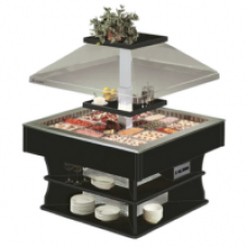 Vitrine buffet & chariot Tecfrigo - OASI 8 M BM - Dimensions 1400x1400x1710 mm