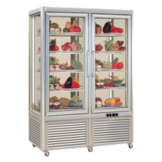 Vitrine verticale négative Tecfrigo - PRISMA 800 TBS-PF - 1270x690x1795 mm - 800 L