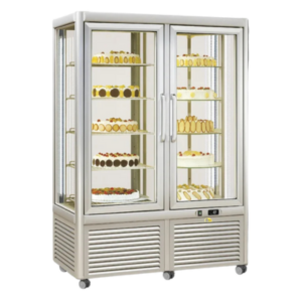 Vitrine verticale positive Tecfrigo - PRISMA 800 TNV/PG-PF - 1270x690x1795 mm - 800 L