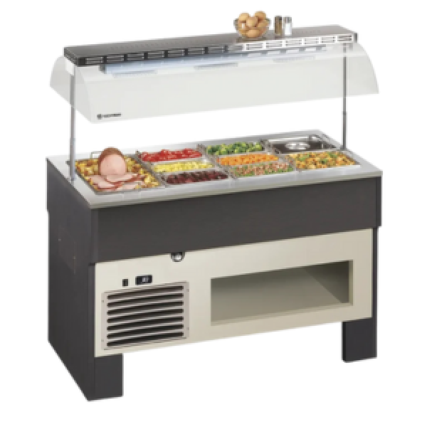 Vitrine buffet & chariot Tecfrigo - PROXIMA 3 M BM - Dimensions 1122x750x1528 mm