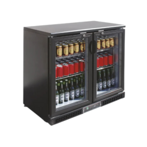 Vitrine pour bar et boissons Tecfrigo - PUB 250 PS - Dimensions 920x535x920 mm