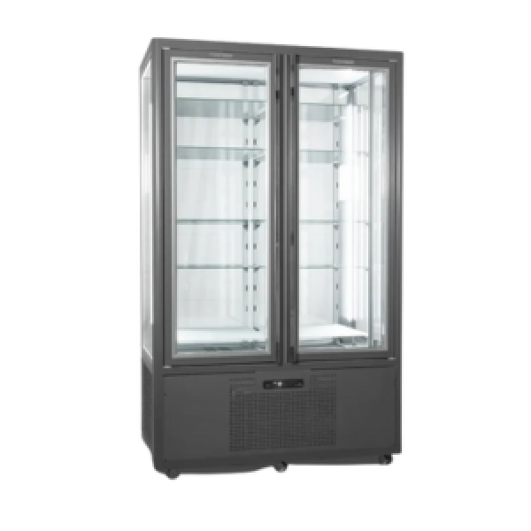 Vitrine verticale négative Tecfrigo - SNELLE 1050 GBT-G - 1345x750x1890 mm - 1050 L