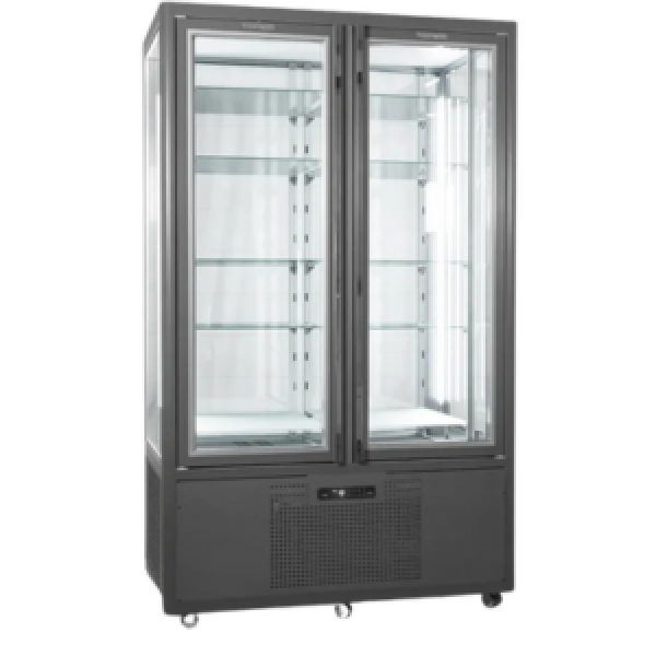 Vitrine verticale positive Tecfrigo - SNELLE 1050 GS - 1345x750x1890 mm - 1050 L