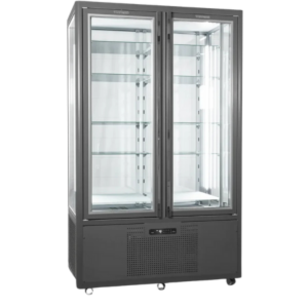 Vitrine verticale positive Tecfrigo - SNELLE 720 G - 1140x640x1890 mm - 720 L