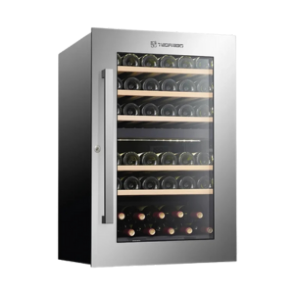 Vitrine à vin positive Tecfrigo - SOMMELIER 52 PLUS - Dimensions 592x555x885 mm