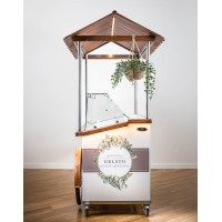 Chariot à glace avec 7 bacs + 7 bacs en réserve (bacs de: 150 cm x 85 cm x 210 cm)   - Showcase Model - A partir de 9.630€* (Bacs non inclus) 