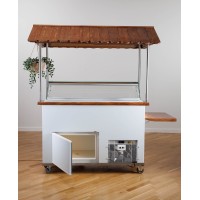 Chariot à glace avec 7 bacs + 7 bacs en réserve (bacs de: 150 cm x 85 cm x 210 cm)   - Showcase Model - A partir de 9.630€* (Bacs non inclus) 