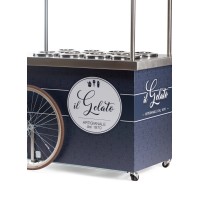 Chariot à glace avec 8 Carapines + 6 carapines en réserve - Medium Model - A partir de 7.720€ * (*avec couvercles standards)