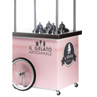 Chariot à glace avec 4 carapines + 2 en réserves - Small Model -  A partir de 6.450,00 € * (*avec couvercles standards)