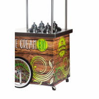 Chariot à glace avec 4 carapines + 2 en réserves - Small Model - A partir de 6.450,00 € * (*avec couvercles standards)