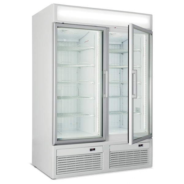 Vitrine verticale pour glace - Taurus TN-TB 100 Dimensions extérieures (L x P x H) 1340x825x1964 mm 