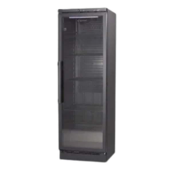 Vitrine pour bar et boissons Tecfrigo - VKG 582 BLACK - Dimensions 600x640x1860 mm