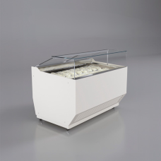 Vitrine à glace Cubìto (-18ºC / -20ºC)  avec ses 12 bacs (360 L x 165 L x 120 H mm) 5 litres  