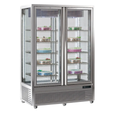 Vitrine verticale négative Tecfrigo - DIVA 901 BTV VU - 1355x680x1875 mm - 800 L