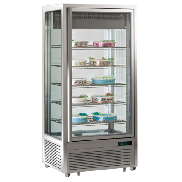 Vitrine verticale positive Tecfrigo - DIVA 651 GS - 900x680x1875 mm - 650 L