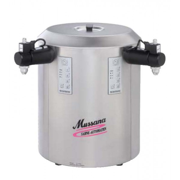 Machine à chantilly Mussana - DUO MINITRONIC 2 x 6 LITRES (Variante 2)